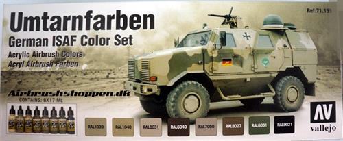 71.159 Umtarnfarben German ISAF Colors set  8x17ml